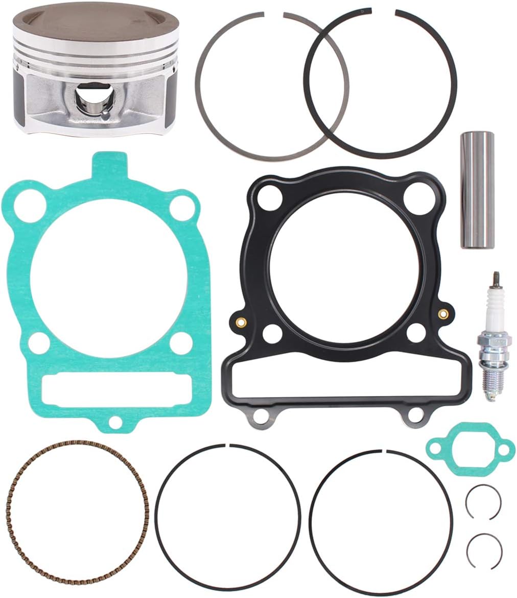 MOTOKU Piston Ring Gasket Kit for Yamaha YFM 350 Warrior Grizzly Raptor Bruin Wolverine Moto-4 350 YFM350