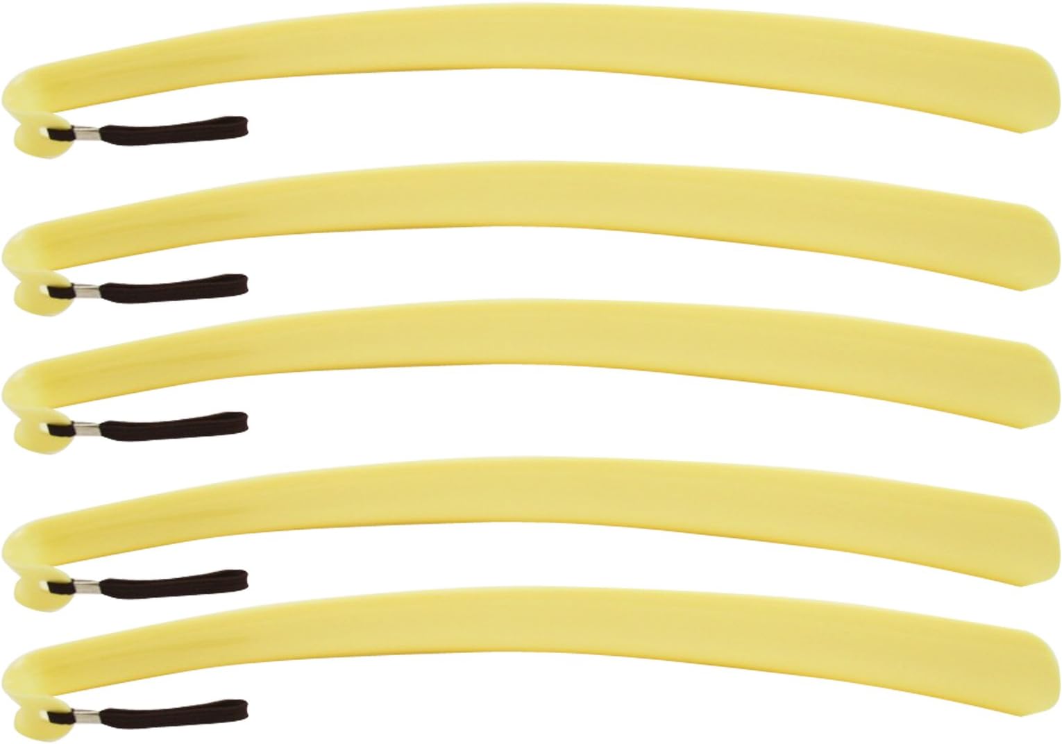 Care Home Superstore Long Moulded Plastic Shoe Horn - 17 Inch Pack of 5
