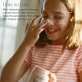 Evereden Kids Face Cream: Melon Juice, 1.7 oz. | Face Lotion | Clean and Non-Toxic Face Moisturizer | Multi-Vitamin Skin Care for Kids