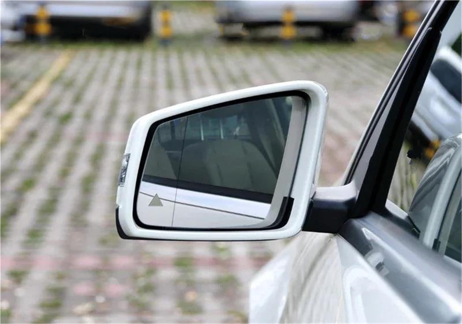 Vidrio De Espejo Retrovisor Para Mercedes Para Benz A B C E GLA CLA CLS W176 W246 W212 W204 W221 W218 Espejo Retrovisor Lateral Calefactable Con Sensor De Punto Ciego(Left with blind spot)