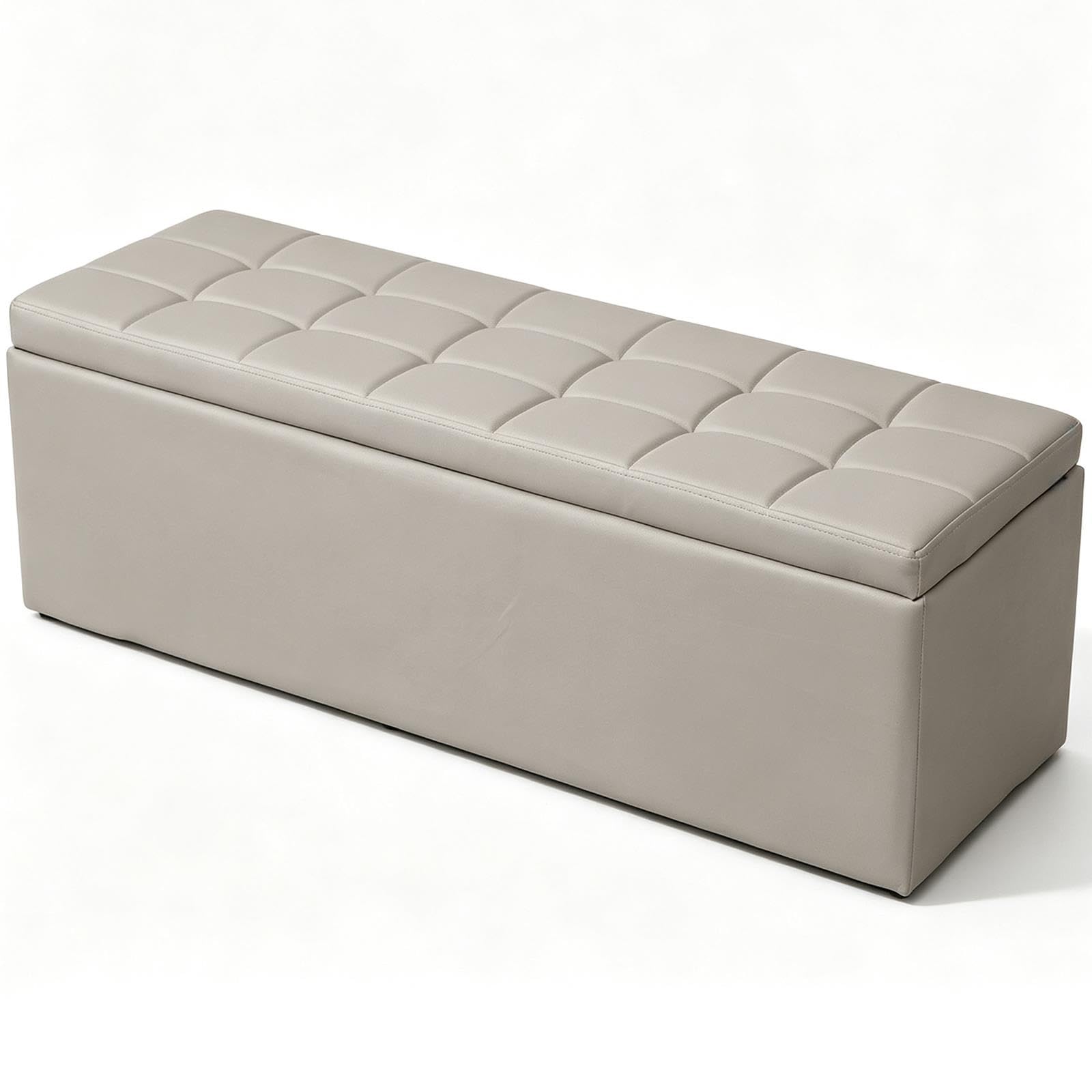 Panca da Ufficio, Design con Contenitore in Pelle PU