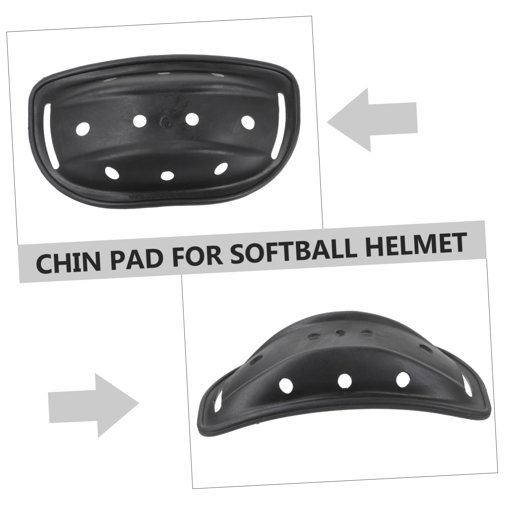 COOLHIYA 10pcs Chin Pad for Motorcycle Electric Scooter Stunt Anti-wear Chin Pad