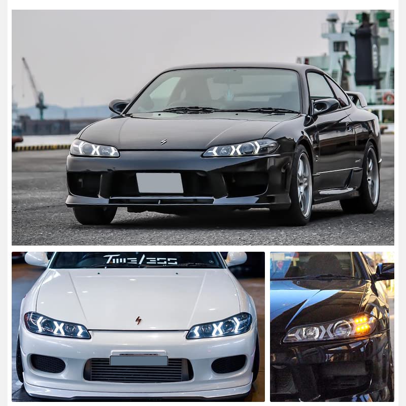 78works S15ヘッドライトV4 78WORKS】 S15 シルビア/ヴァリエッタ 次世代イカリング