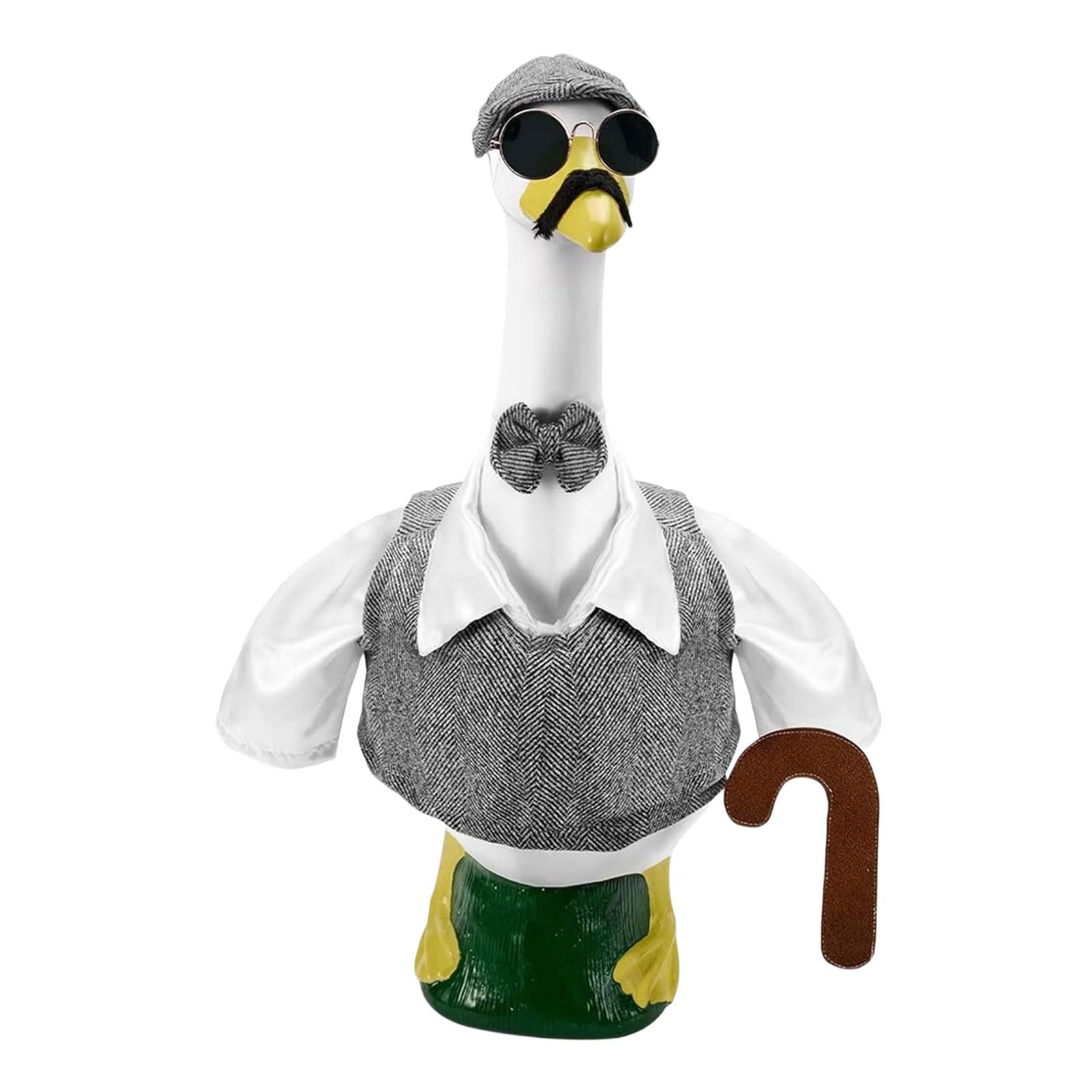Vêtements d'oie de jardin grand-père avec fausse barbe pour figurine 58cm