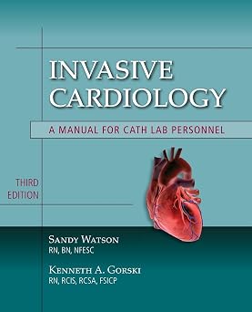 Invasive Cardiology A Manual for Cath Lab Personnel . Learning Cardiology
