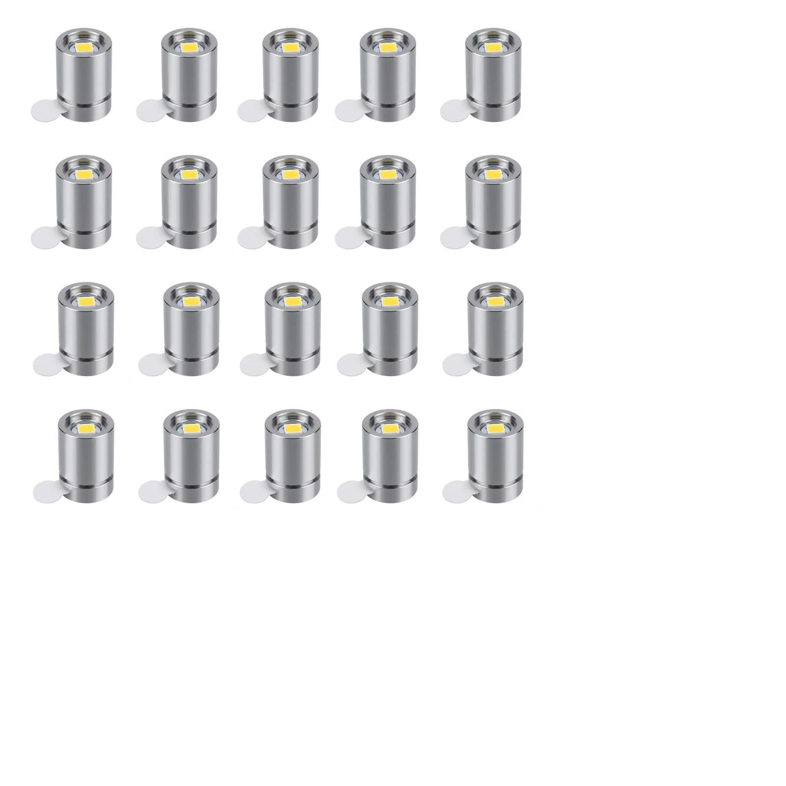 Pack de 50 Luces LED Pequeñas (Luz Blanca), Mini Lámparas a Pilas para Manualidades, Decoración de Fiestas y Accesorios para Casa de Muñecas, Iluminación Versátil para Proyectos Creativos — view 8