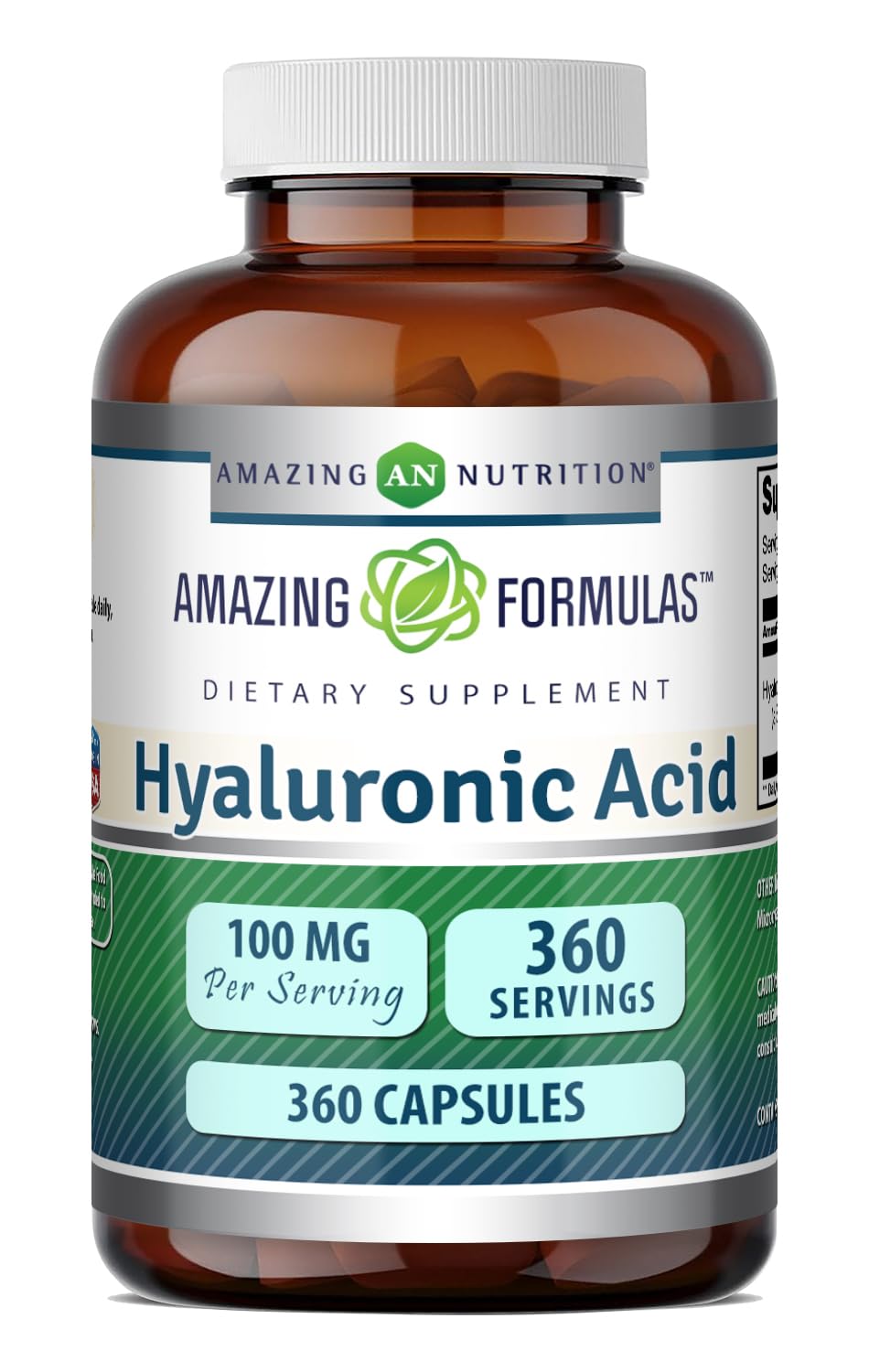 Amazing Formulas Hyaluronic Capsules Supplement