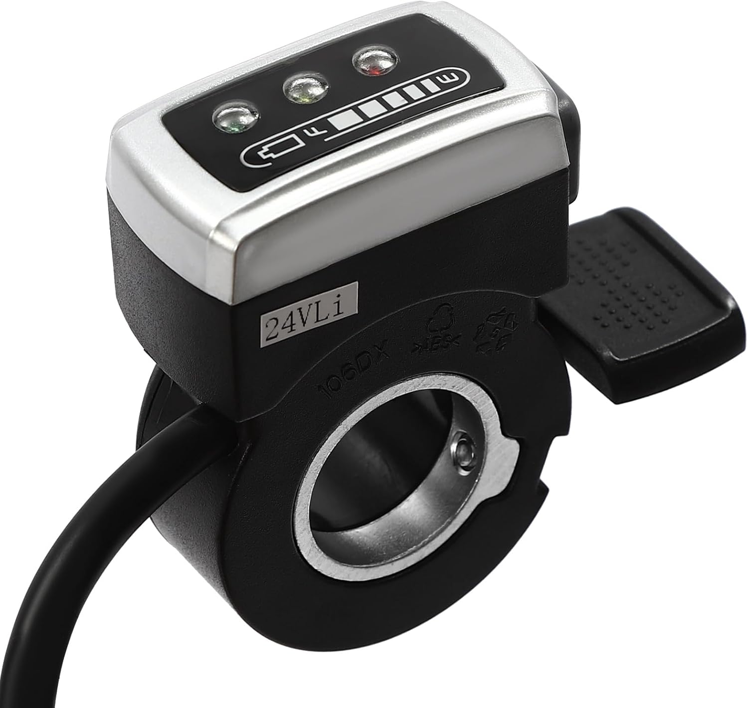 10'' Motor Drive Air Wheel Conversion Kit with Reverse Gear & Thumb Throttle, 250W 24V Double Wheel Set for Electric Beach Scooter, Electric Cart & Mobility Scooter