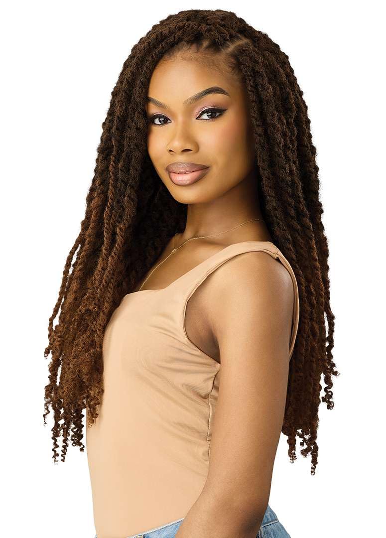 Outre X-Pression Twisted Up - Swicy Afro Twist 18" 3X (1 Pack, 2T1B/27)