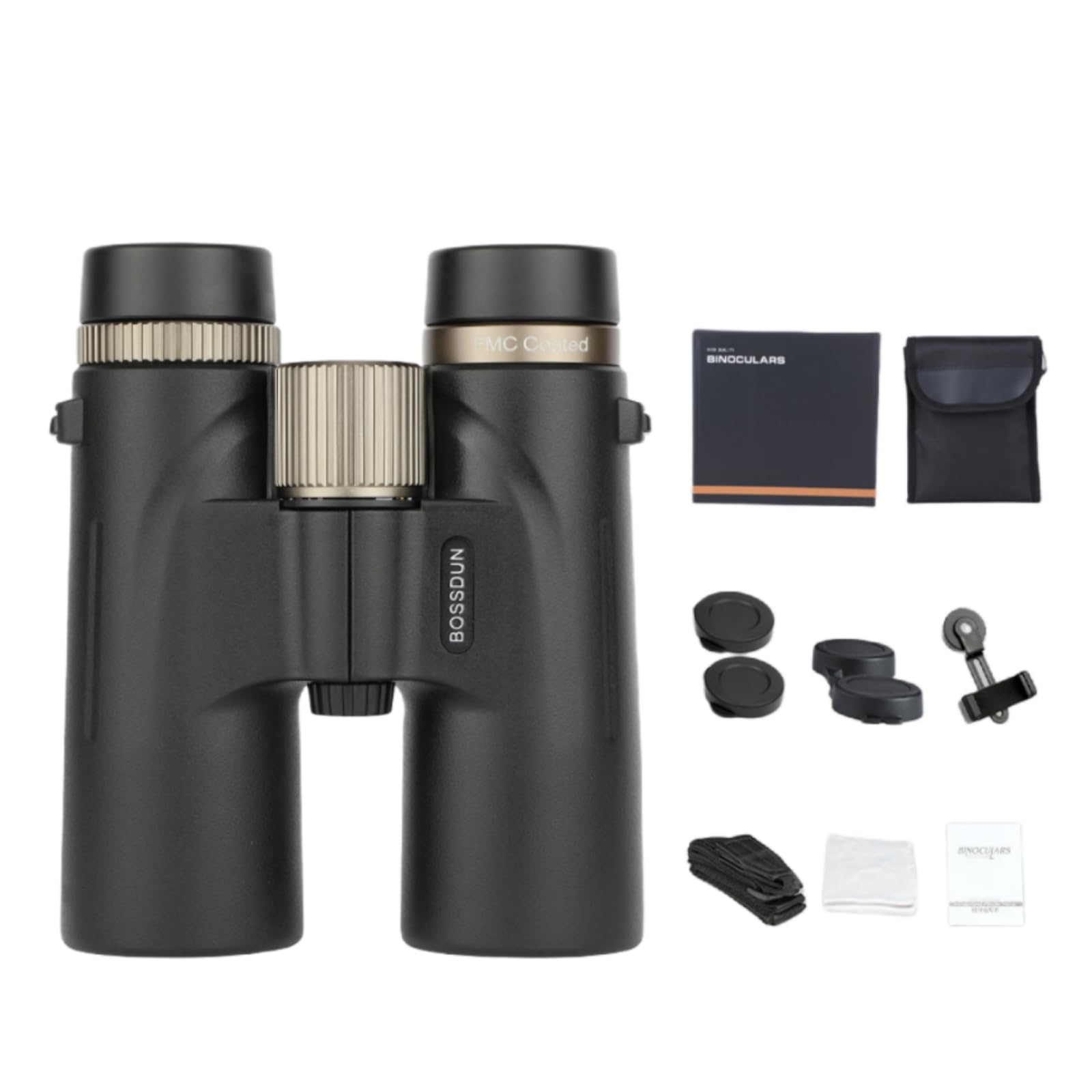 Warmax Binoculars，Complete Accessories, High Definition, Travel, Metal Focus