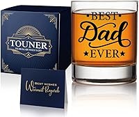 Vista 10 de TOUNER Vasos de whisky The Godfather para hombres, papá, tío abuelo, divertidos regalos de golf para hombres amantes del golf, regalos de jubilación