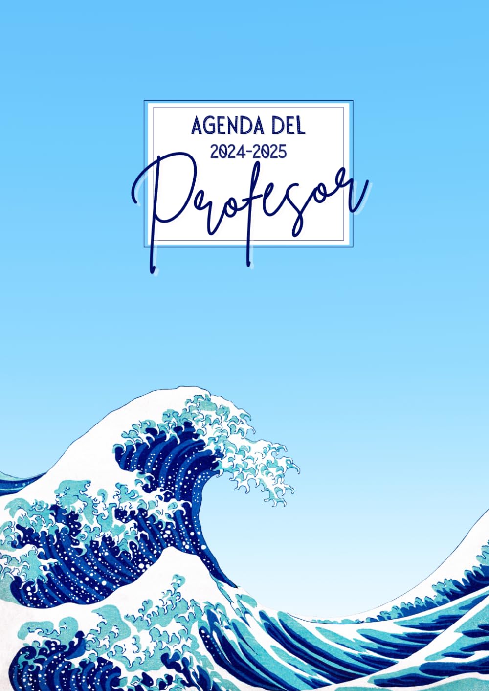 Agenda del profesor: Cuaderno del docente A4, Planificador semanal y mensual, Semana Vista - Regalos originales para profesores