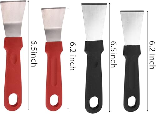 Miniatura 2 de 4 espátulas brillantes multiusos de limpieza de cocina, campana extractora de humos de aceite, espátula de suciedad obstinada, nevera, congelador,