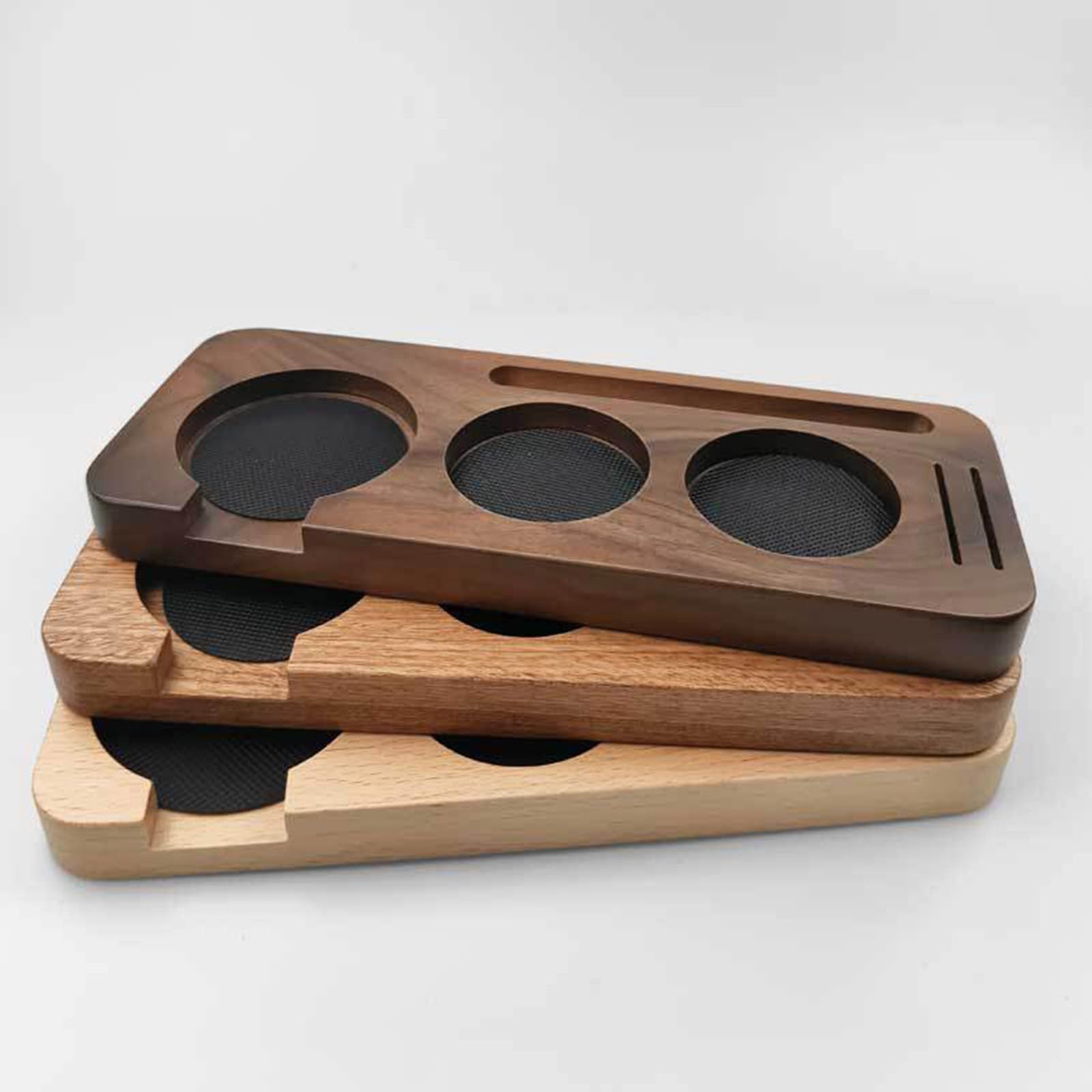Espresso Filterhalter Aus Holz - Aufbewahrung Für 51mm, 53mm, 58mm Filter