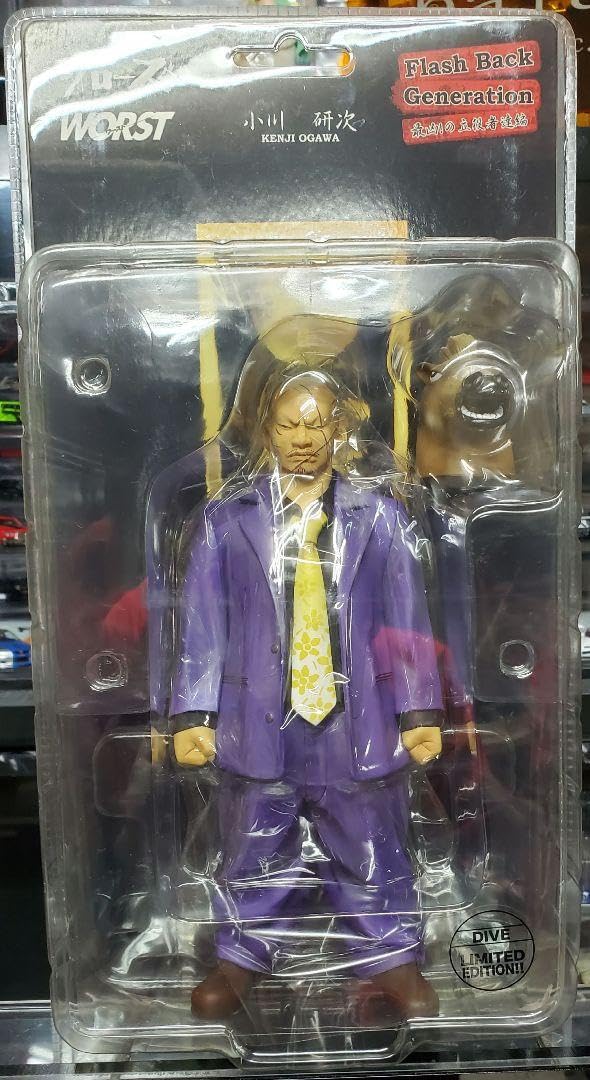 5体限定当選品 クローズ＆WORST FBG 小川研次 ゴールド版 フィギュア 5