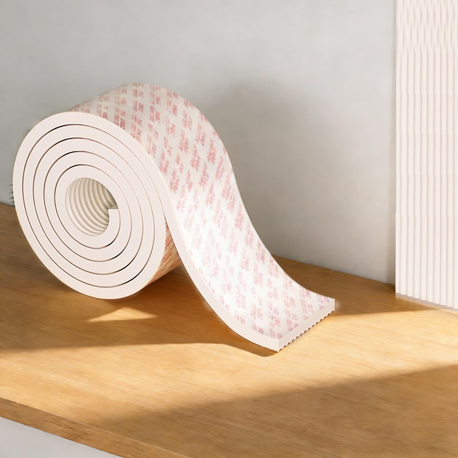 Antislip Corner Protector, Edge and Corner Guards with Strong Adhesive, Self-Adhesive Furniture Bumper for Tables, Desks, and Fireplaces