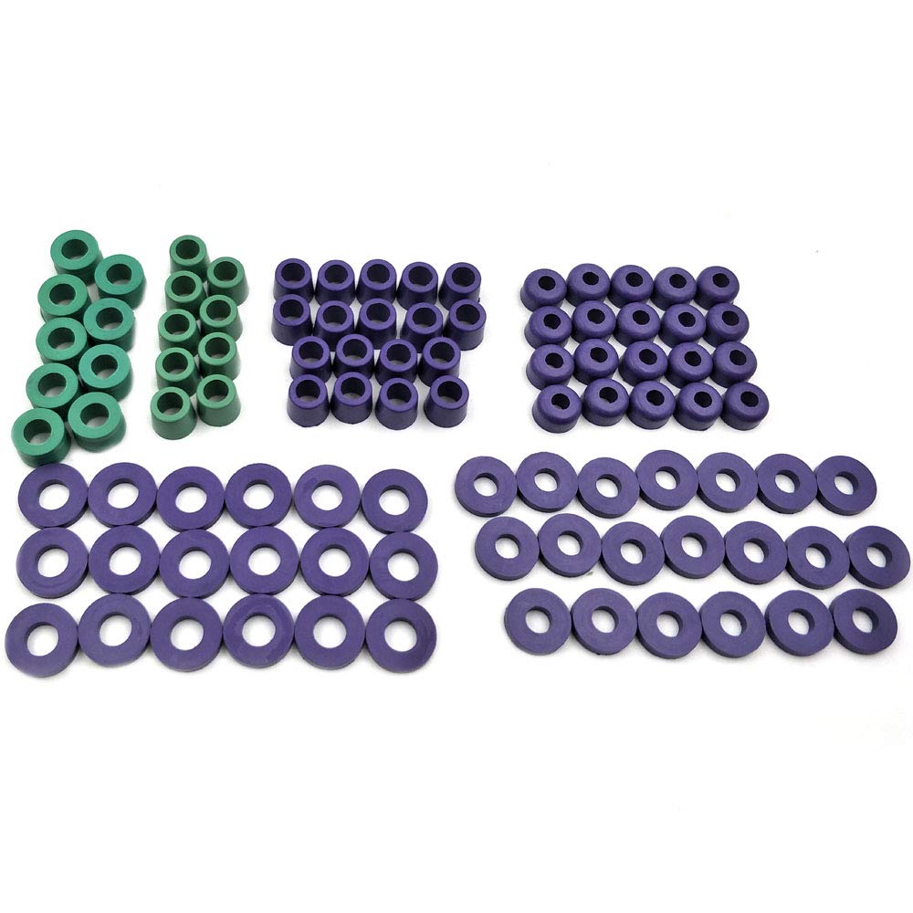 ❤ Crazy Deals 94pcs/Set O-Ring Kit R134a Car Air Conditioning Refrigerant Table Pipe Rubber Ring Seals Gaskets Seals Box Tool Parts