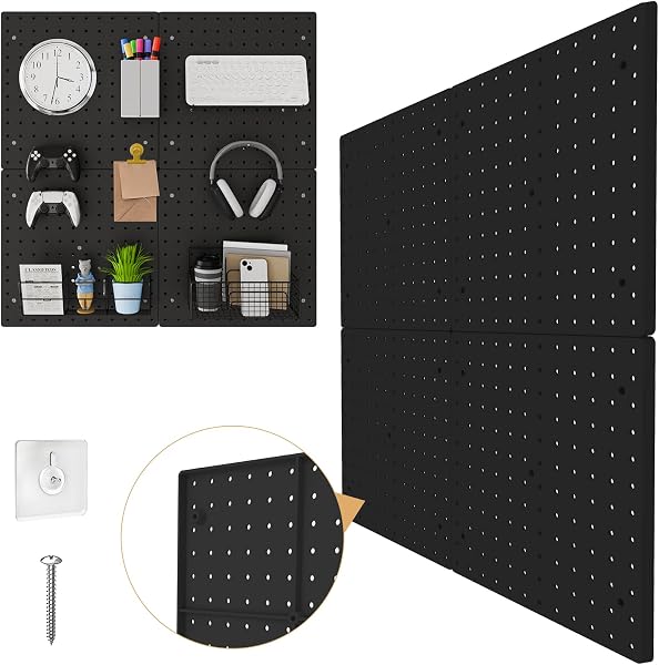 FZK Plastic Pegboard and Pegboard Hooks