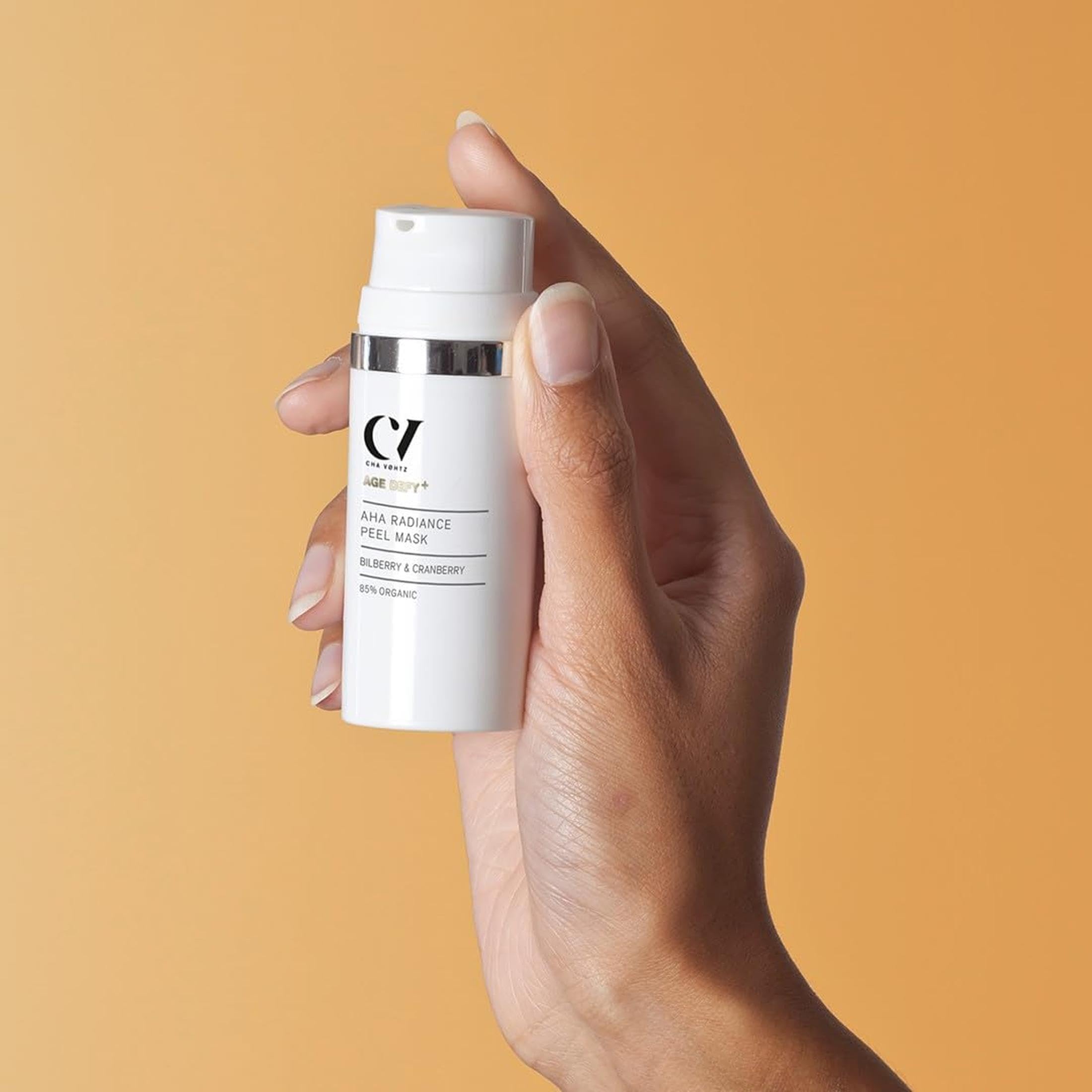 Green People Age Defy+ AHA Radiance, Bio und Tierversuchsfrei, 30ml | Wichtige Pflanzenaktivstoffe, Heidelbeere, Hagebuttenöl, Cranberry-Extrakt und Ahornzucker, Ethisch und vegan