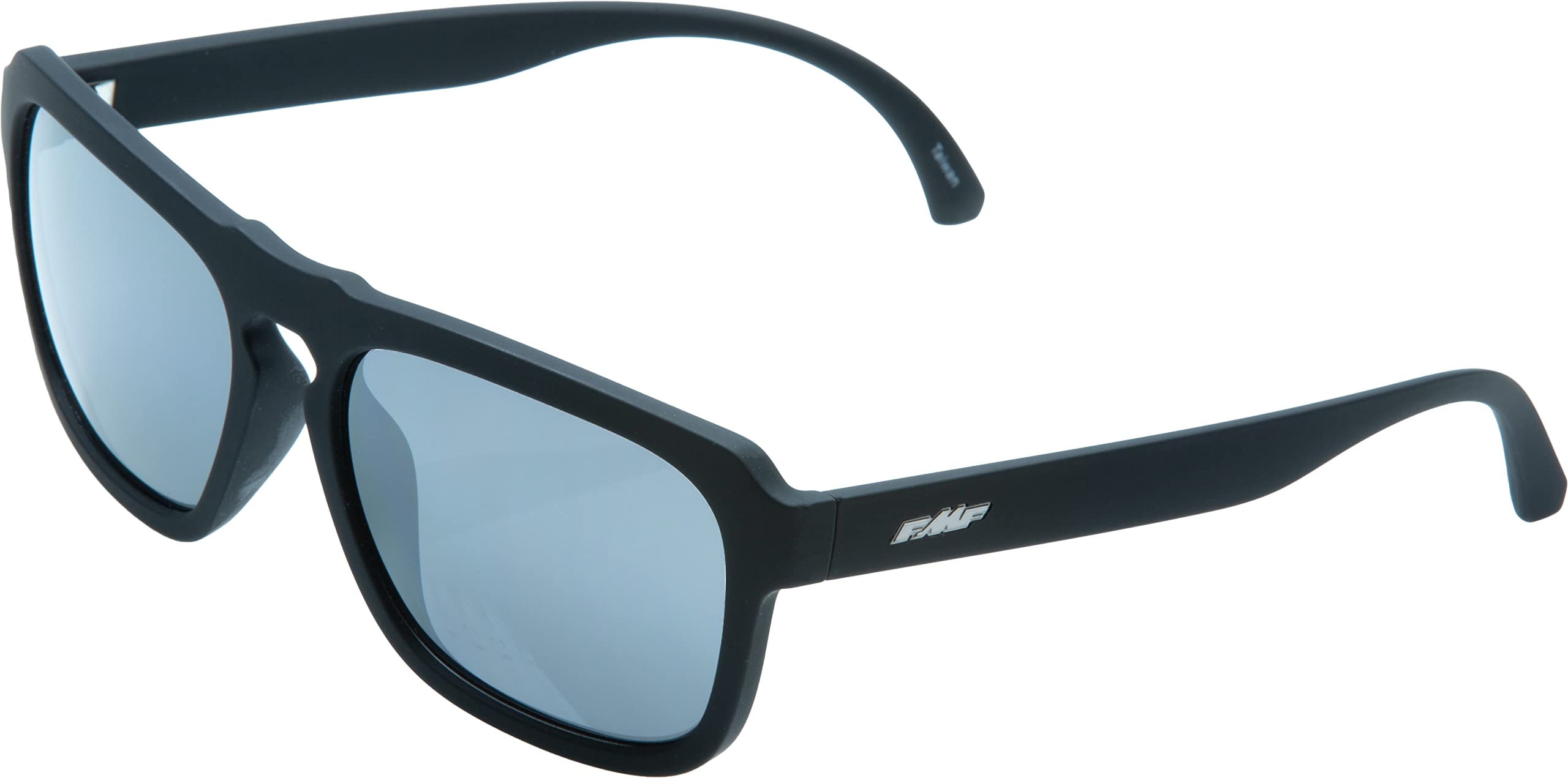 FMF Elmer Sunglasses (Matte Black/Silver Mirror)