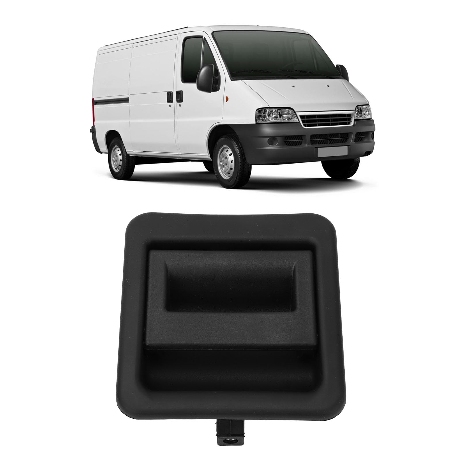 KIMISS Maniglia di Ricambio per Porta Esterna Lato Passeggero per Ducato 1994-2002 Materiale ABS