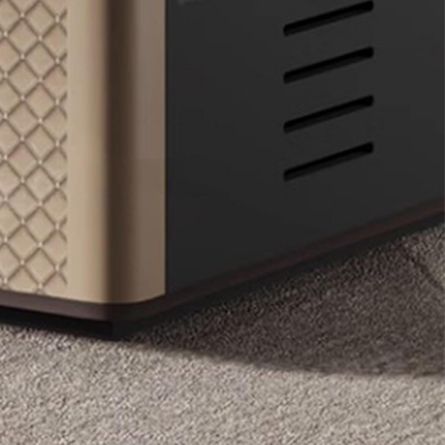 Modern Business L-Shaped Executive Office Desk Computer Desk with File Drawers Writing Study Table Business Furniture Set for CEO Boss