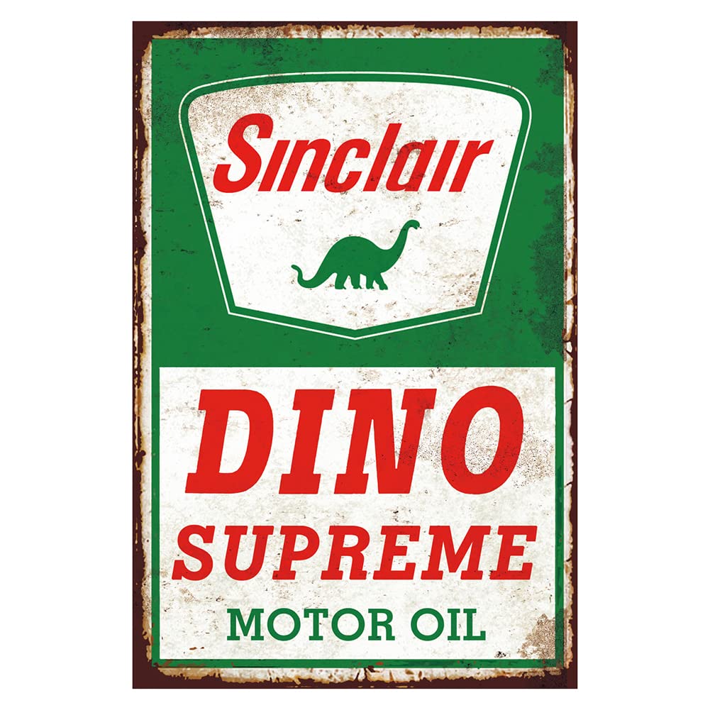 シンクレア　ブリキ看板　ガソリン Amazon.co.jp: Sinclair Motor Oil ブリキ看板 ヴィンテージ複製