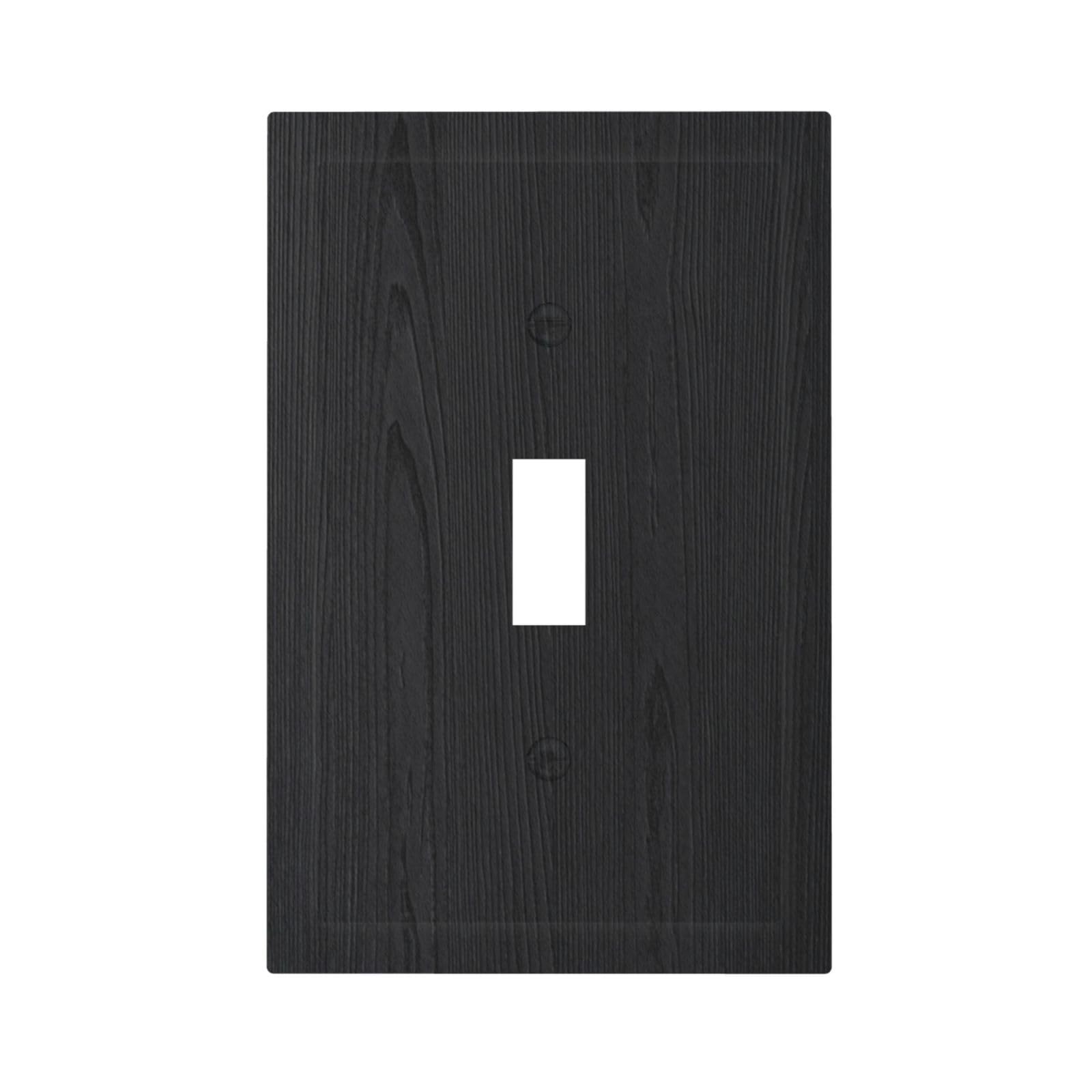Vintage Wood Switch Plates - Black Rustic Wall Decor -13 Vintage Wood Switch Plates - Black Rustic Wall Decor -13