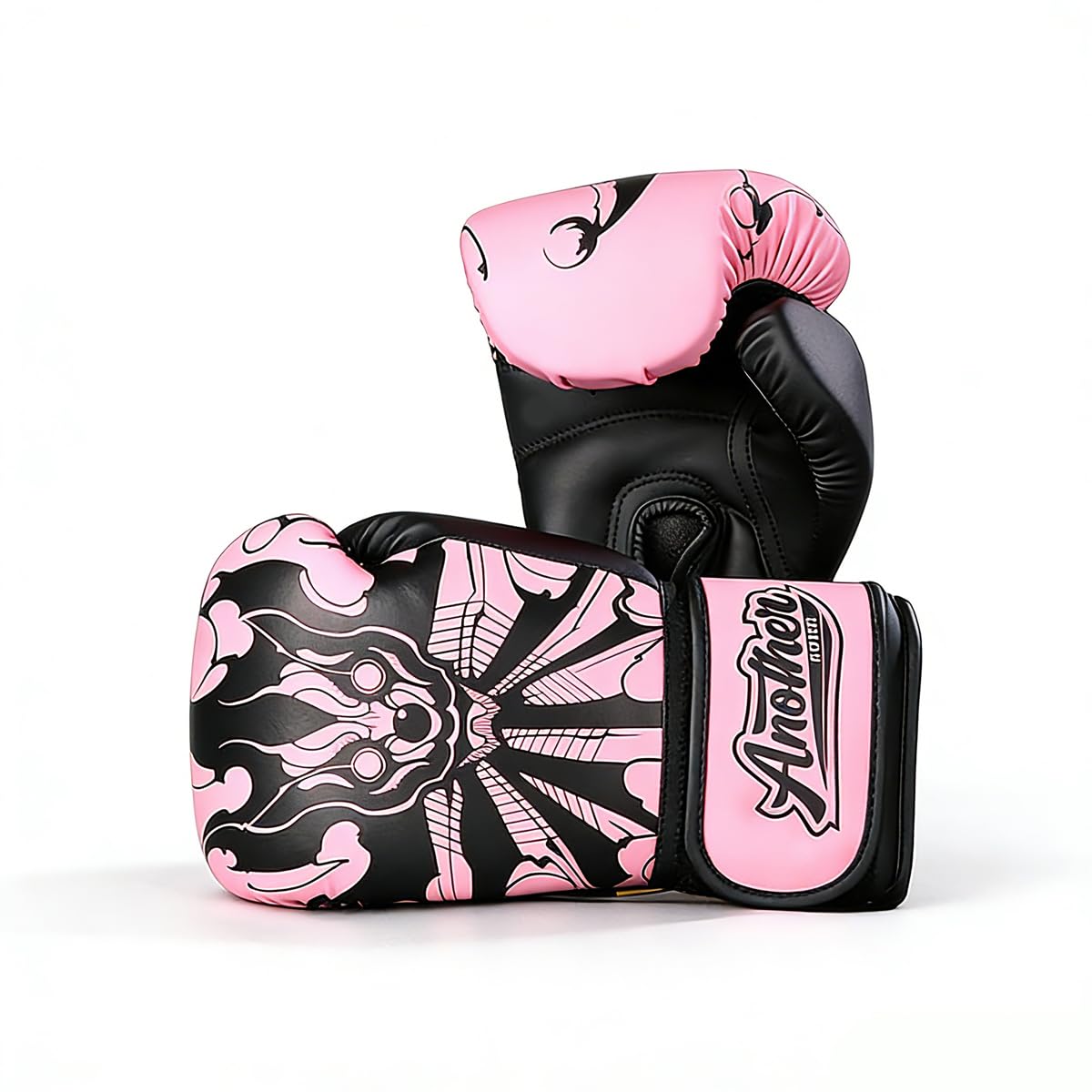 OLYSPM Boxing Gloves,Muay Thai Gloves Men Women with Thickened Peak and Ventilated Palm for MMA,Muay Thai,Sparring,Kickboxing,Punching,Martial Arts