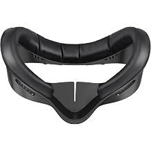 VZNEK Face Cover Pad for Oculus Quest 3S, Sweat-Proof PU Foam Cushion for Meta Quest 3S, Compatible with Oculus Quest 3S Original Spacer (for Quest 3S)
