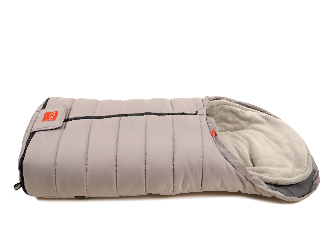 Kaiser 6574123 All Season Paul - Saco de abrigo para carrito de bebé 3 en 1, color gris