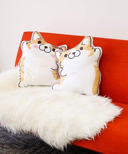 Miniatura 8 de Nayothecorgi Almohada Dancing Corgi  Peluche de malva corgi squish  Peluche multifuncional de algodón Corgi  Peluches lindos para niñas y niños para