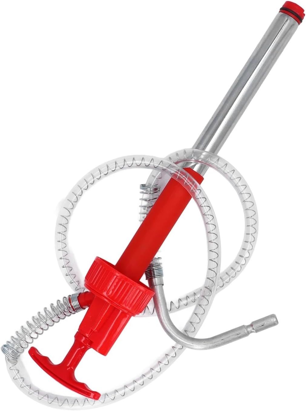 Drum Pump, Manual Oil Transfer Hand Pump Portable Plastic Barrel For Drum And Fuel Containers,Barrel Pump