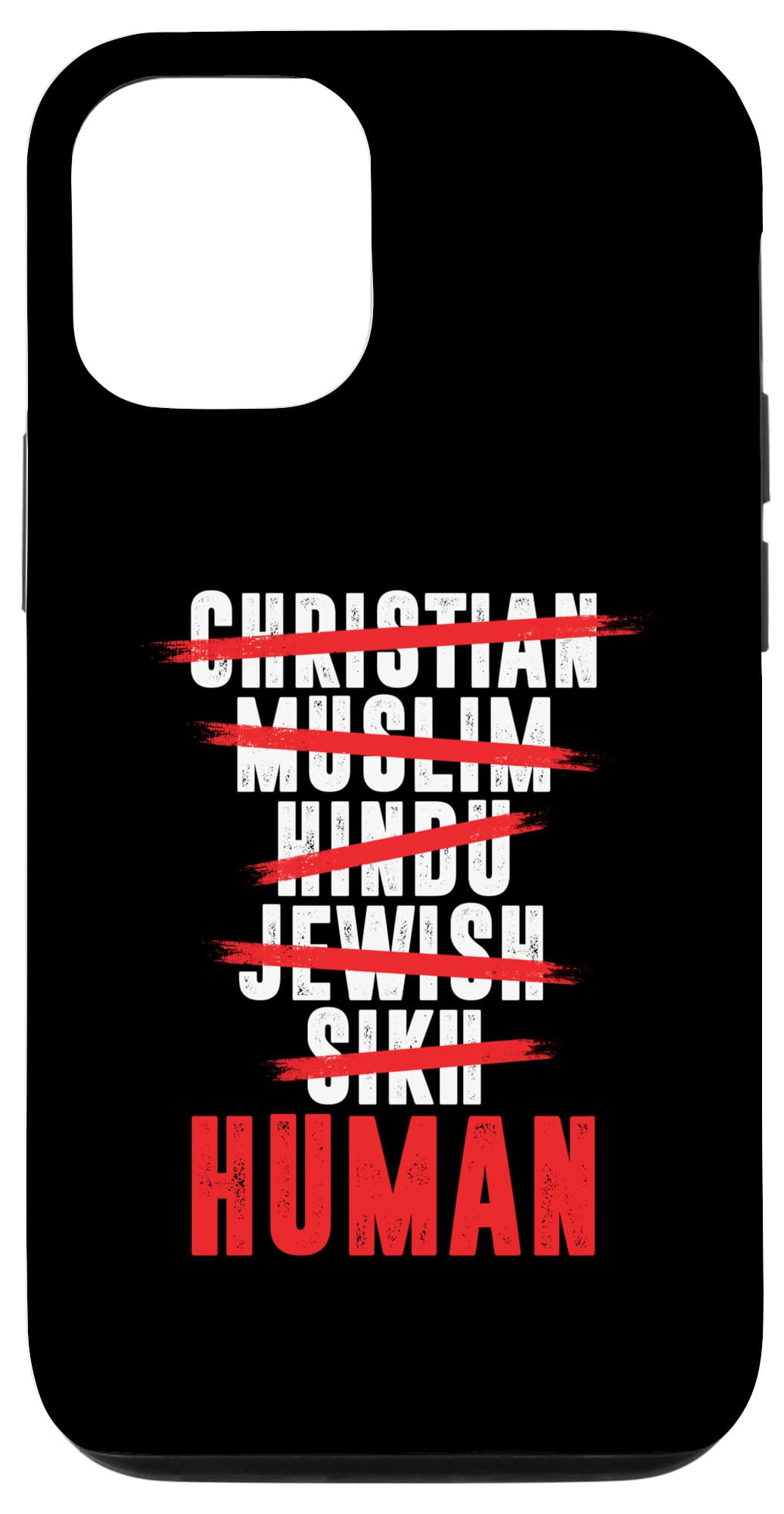 iPhone 14 Pro Religion Believer Christian Muslim Human Hindu Sikii Gift Case