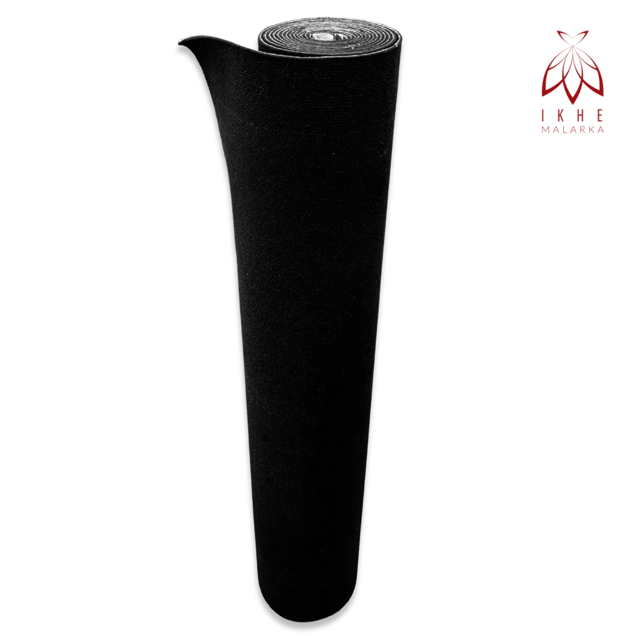 Moquette auto-adhésive 6 m² – Rouleau de moquette 120×500 cm, 5 mm d’épaisseur, inodore, pose rapide, revêtement de sol pour salon, bureau, chambre d’enfant (Noir - SXP-TWDT-005, 6m²)