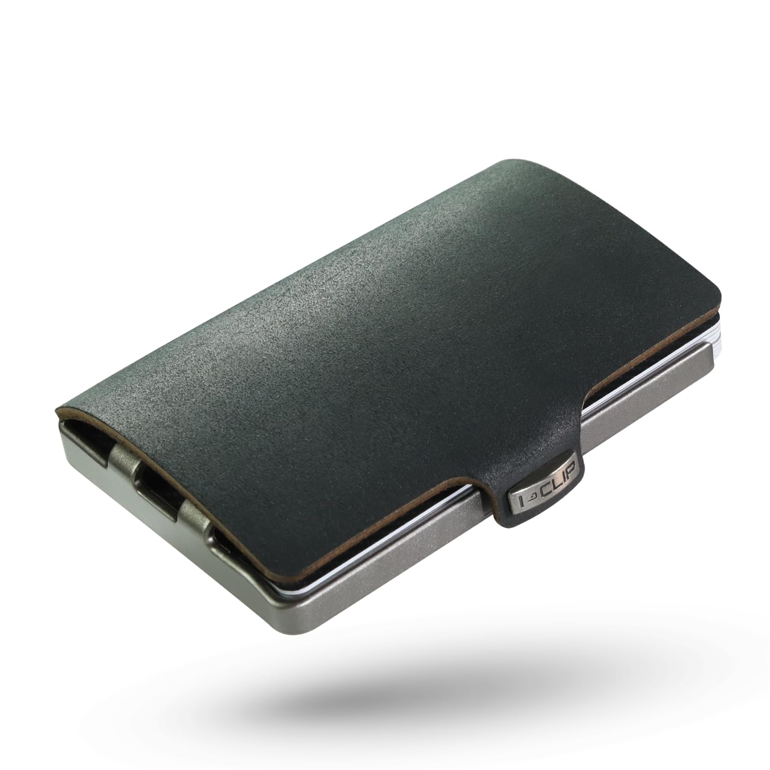 Soft Touch (Black) - Slim Wallet - Minimalist, Thin Design & Money Clip