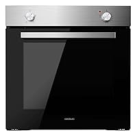 Cecotec Horno Integrable Bolero Hexa C126000 Inox A. 2800 W, 77 L di capacità