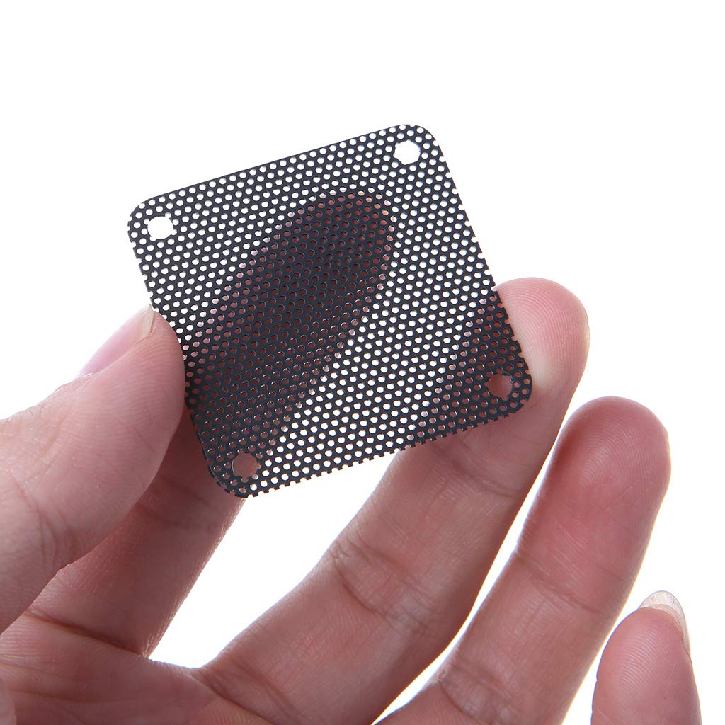 5PCS PVC Fan Dust Filter PC Dustproof For Case Cuttable Computer Mesh Cover 40mm Adapter Cable Connector Expander Splitter Cable Fan Converter Controller Card Module Board Bracket Socket Panel Mount