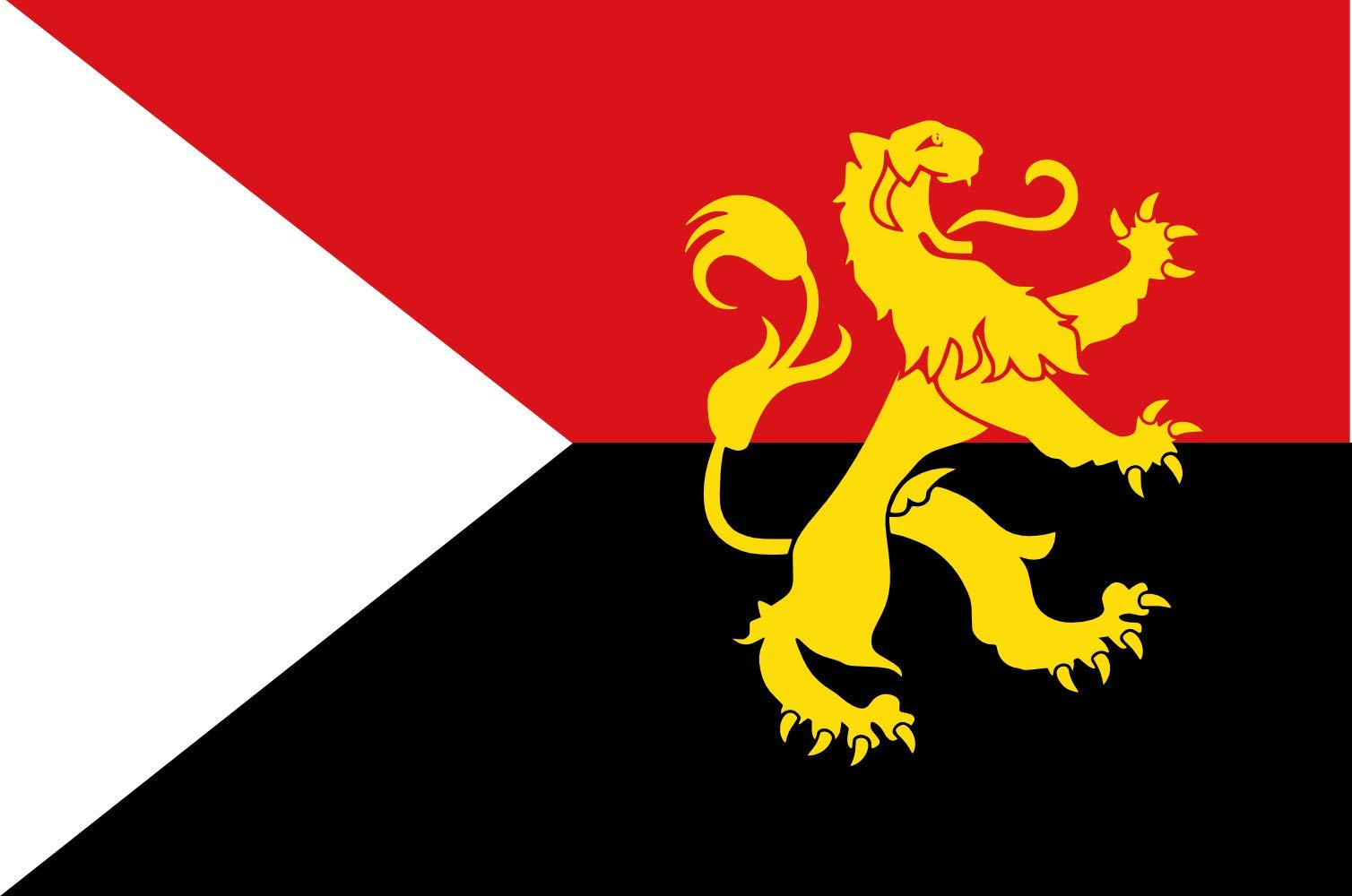 Drapeau Hilvarenbeek vlag historique de qualité supérieure aux finitions renforcées