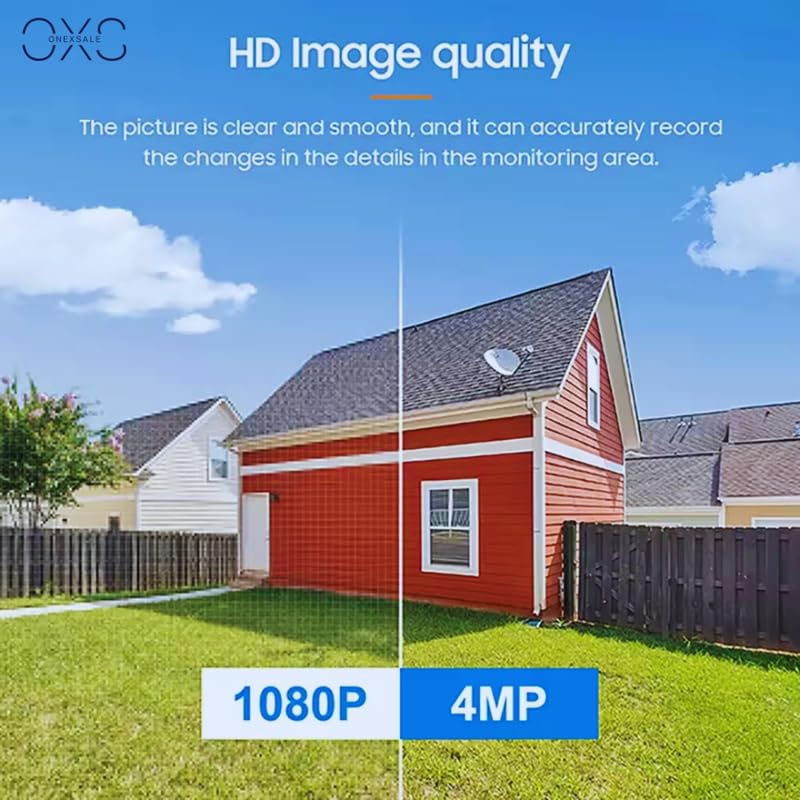 OneXsale 4G SIM Cellular Wireless Solar CCTV Camera | 2MP/3MP HD | IP66 Weatherproof | 360° Pan Tilt | PIR Human Detection | Two-Way Audio | Motion Alert | V380Pro App 2