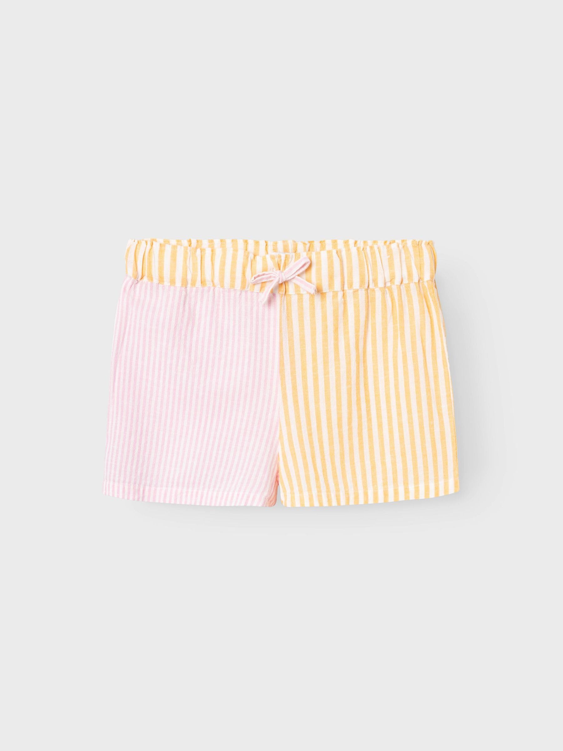 NAME IT Nkfhistripe Szorty - Shorty Dziewczynki
