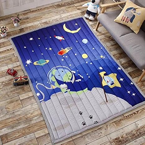 Amazon Co Jp Ustideおしゃれプレイマット ルームマット ベビー プレイマット 夏用ラグ ベビー マタニティ