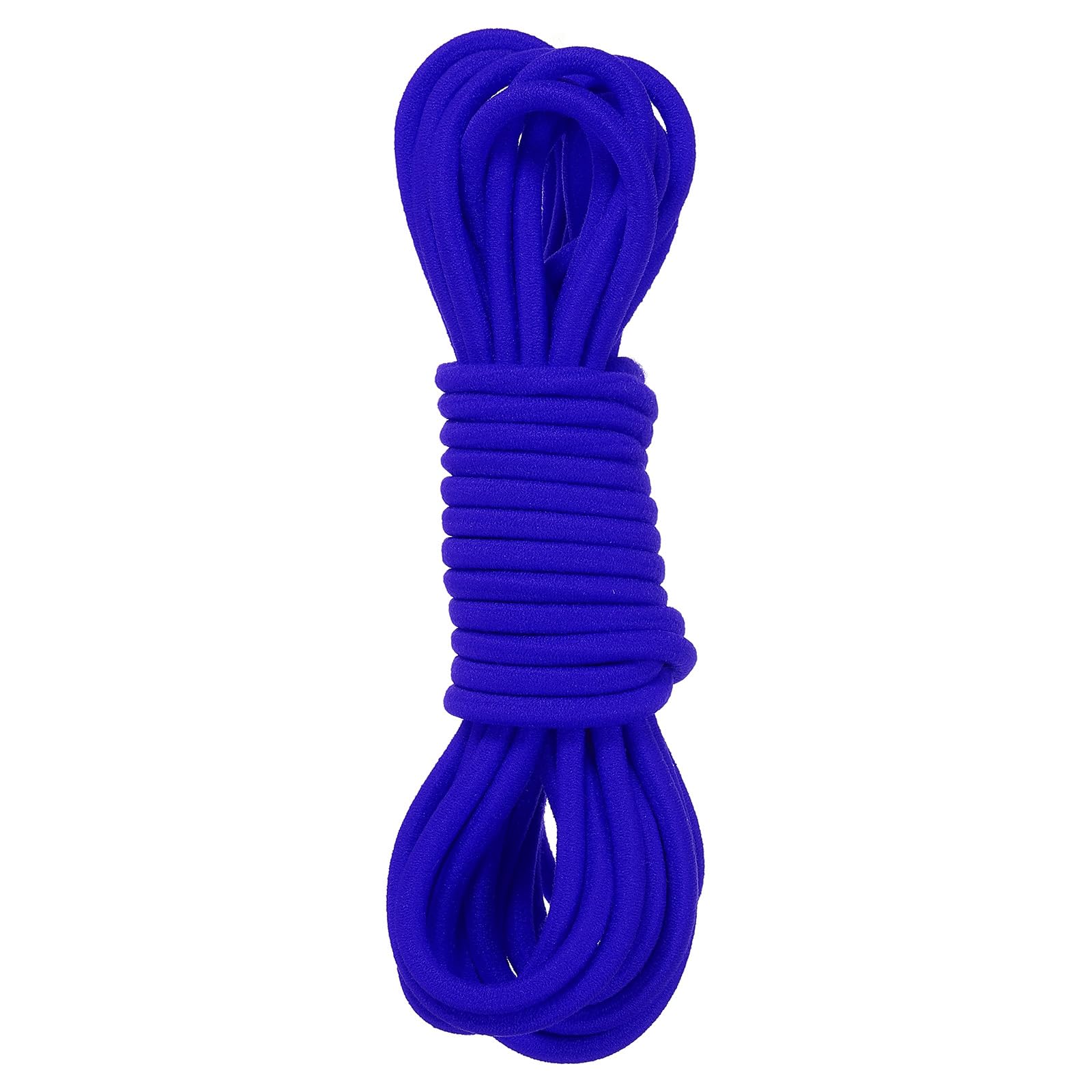 PATIKIL 16.4 Feet Chinese Jump Rope, Colorful Stretch Skip Rope Chinese Elastic Rope Ankle Jumping Rope for Outdoor Exercise Blue