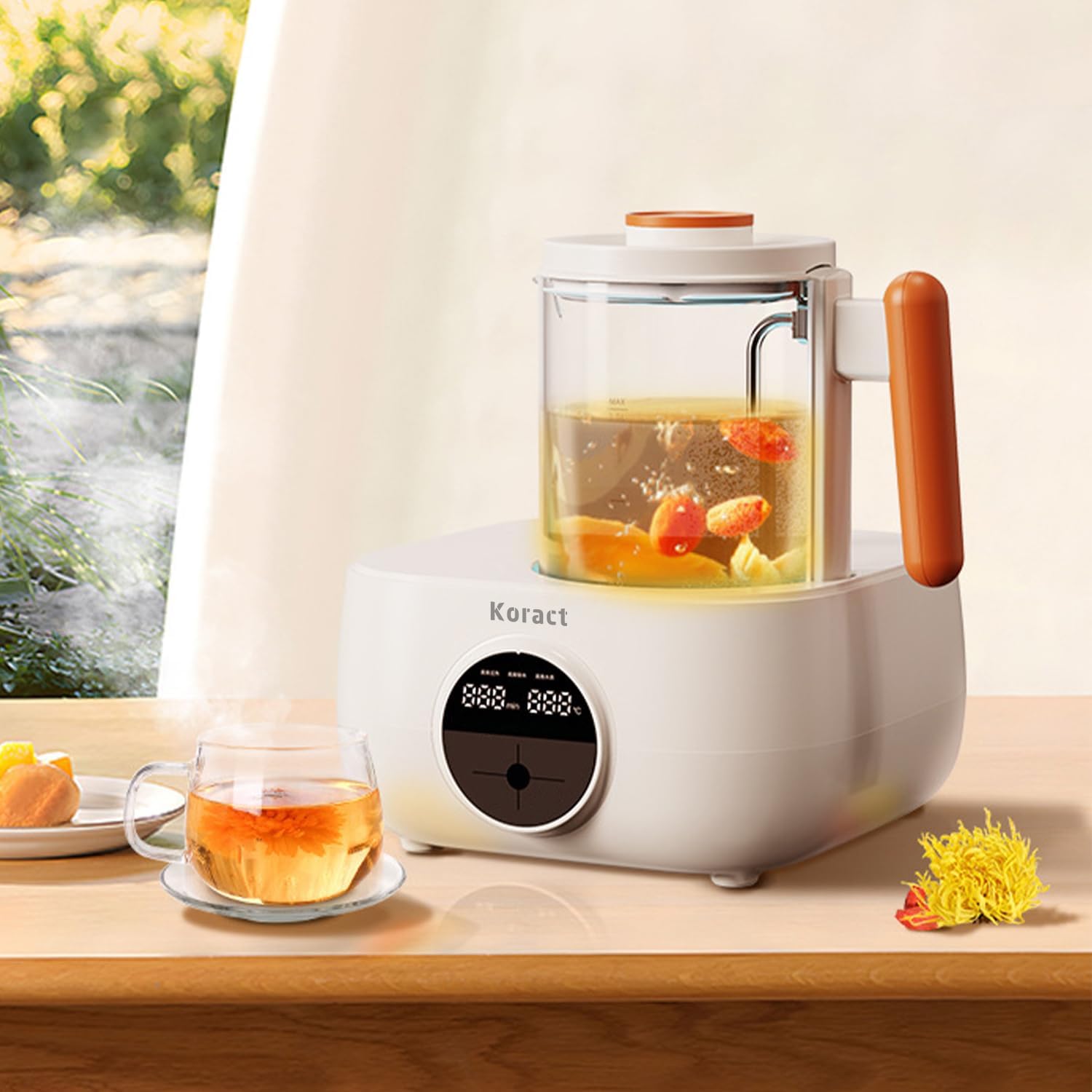 1.5L Multifunctional Hydrogen Water Kettle Jugs, Fast Boil & High-Concentration Hydrogen Infuser with 316 Stainless Steel, Tea Pots for Making Hot/Cold Hydrogen Water, Tea, Coffee & More