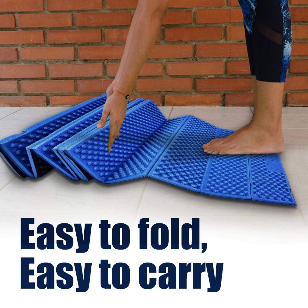 tapis de camping, léger pliable matelas randonnée en mousse for randonneurs campeurs voyageurs extérieur