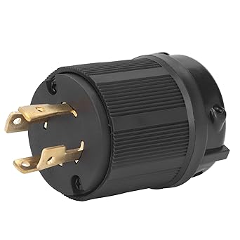 Ubersweet 4-hole industrial locking plug for stove Abrasion resistant AC260 / 450V industrial conversion plug