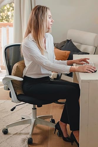 Miniatura 6 de Yogipace - Pantalones de vestir estilo yoga para mujer, con trabillas para cinturón y pierna recta, disponibles en talla Petite, Tall y Regular