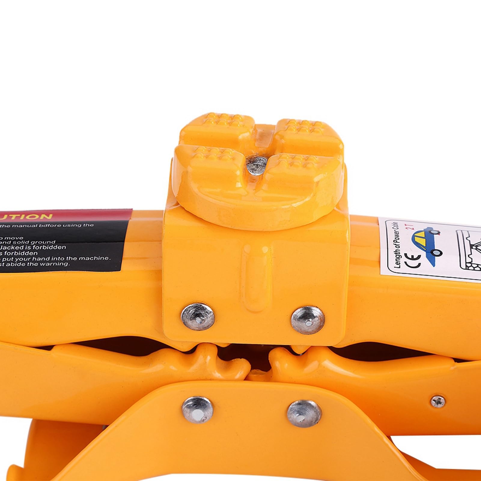 Generic Cric Elettrico da 2 Tonnellate Dal Design Compatto per Attrezzature di Emergenza per il Pneumatici Lungo la Strada con Controller a Pulsante