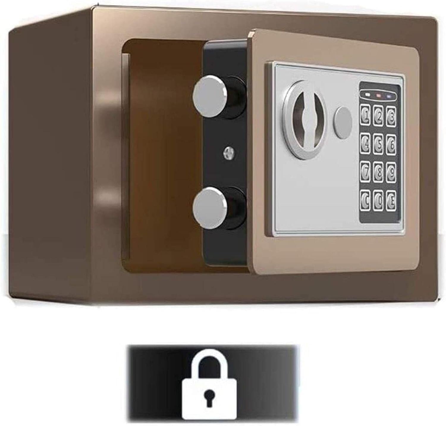 Coffre-fort de rangement pour la maison avec armoire documents et sceau officiel