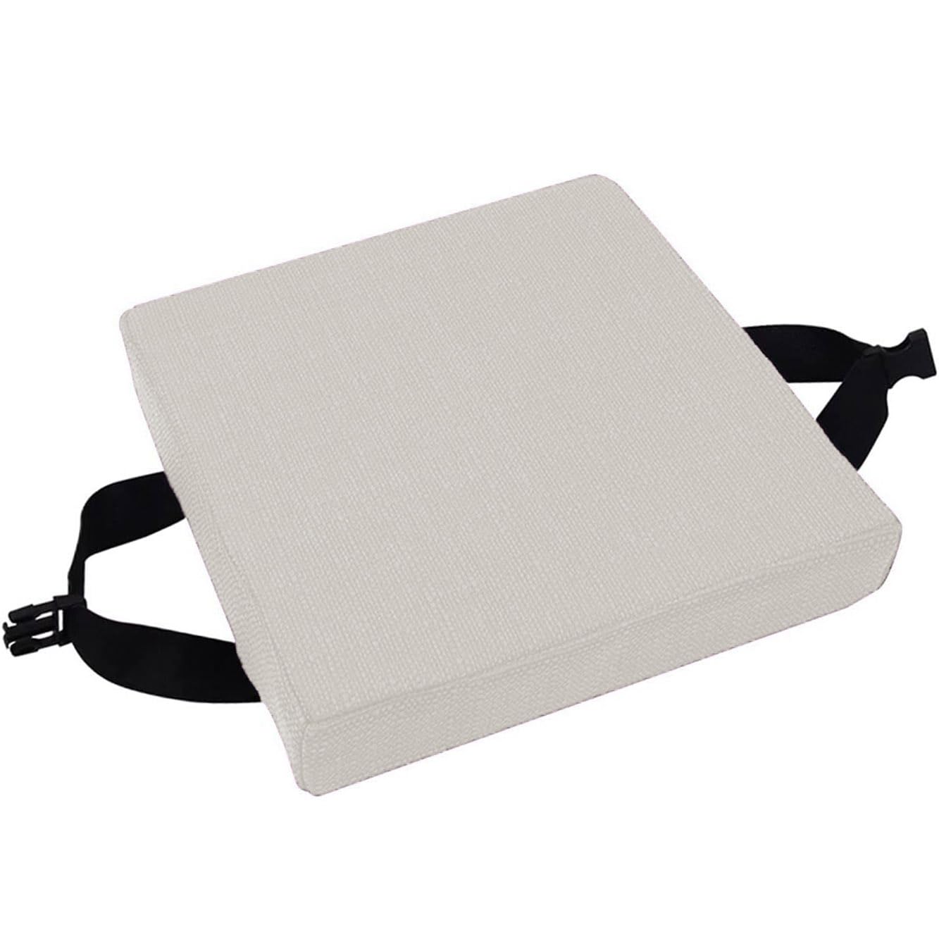 Coussin De Siège Antidérapant Carré - Confort Doux Pour Chaise Et Tabouret, Rouge 30x40x5cm